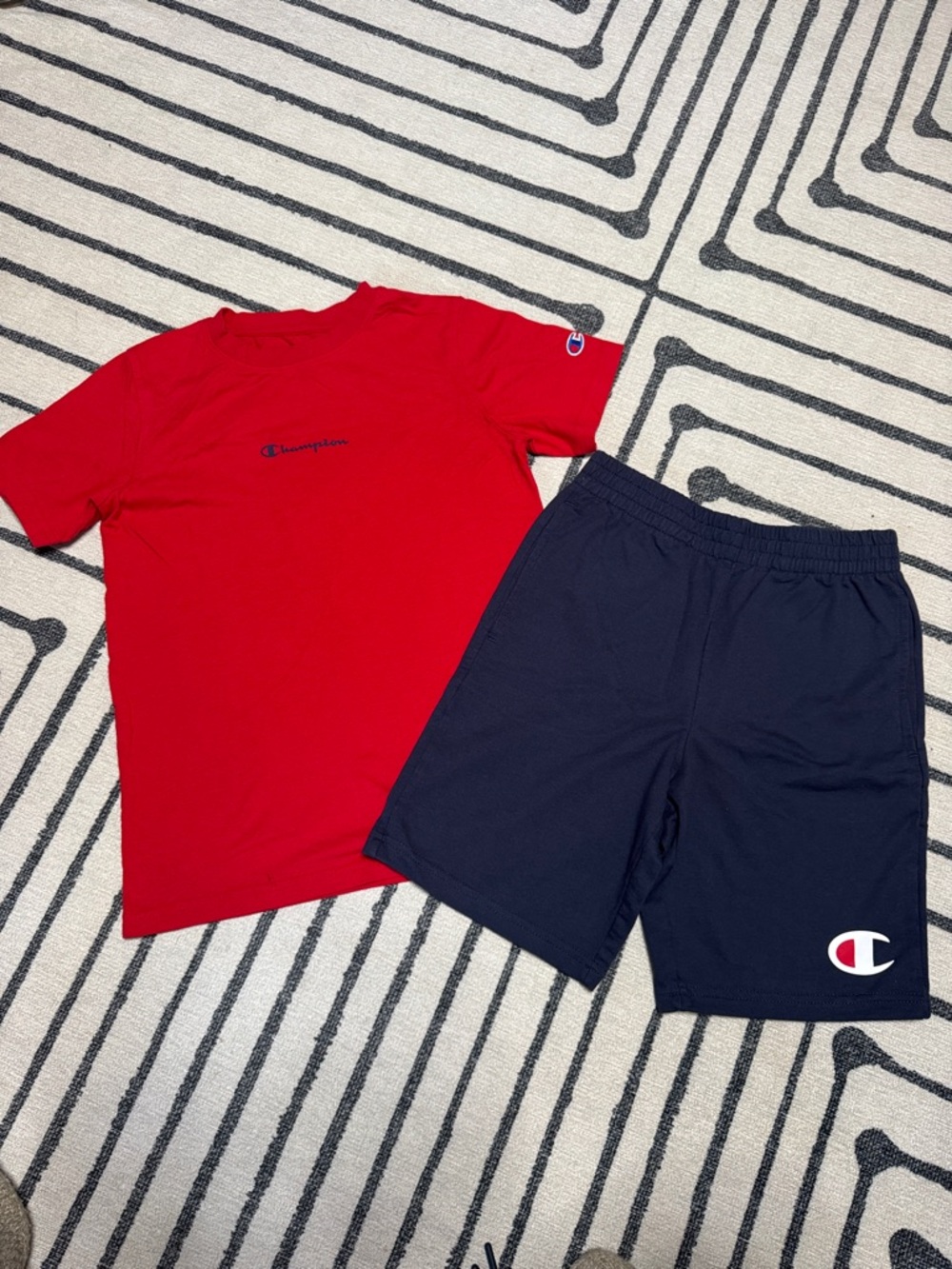 Champion Athleticwear T-Shirt & Shorts Set